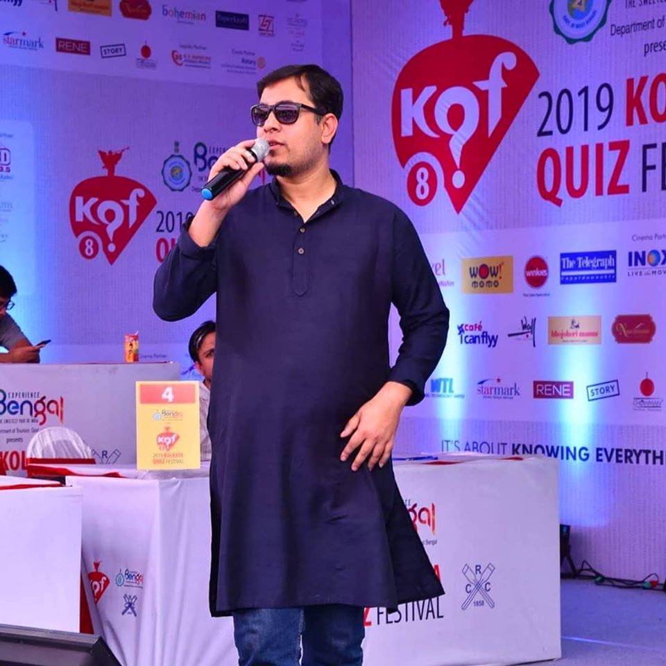 Aanton Mookherjee,Co-founder, ProQuizzin League and Kolkata Quiz Festival